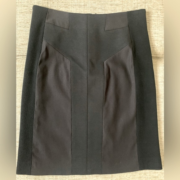 rag & bone Dresses & Skirts - RAG & BONE Contrast Panel Pencil Skirt in Black, Size 4